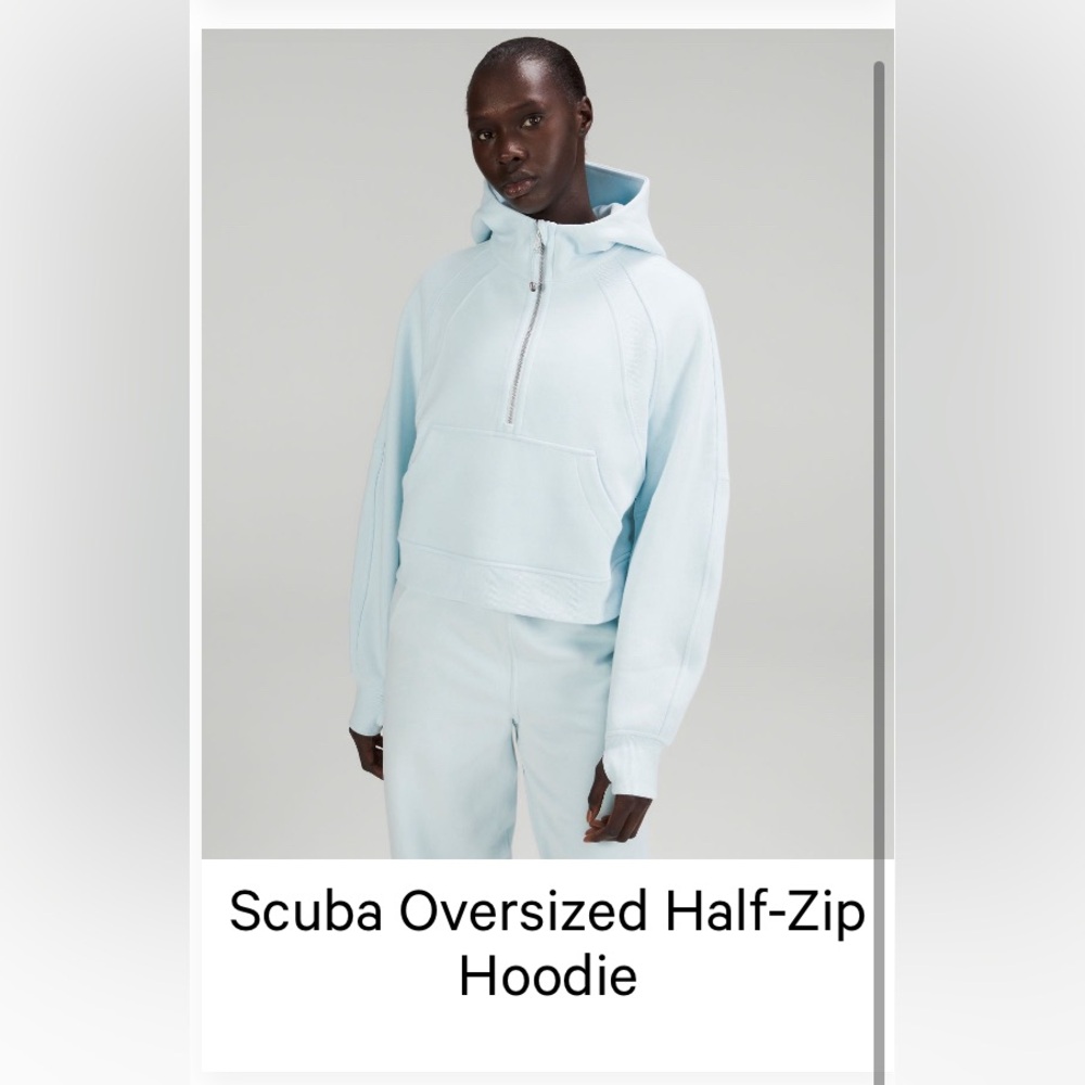 Lululemon scuba half zip